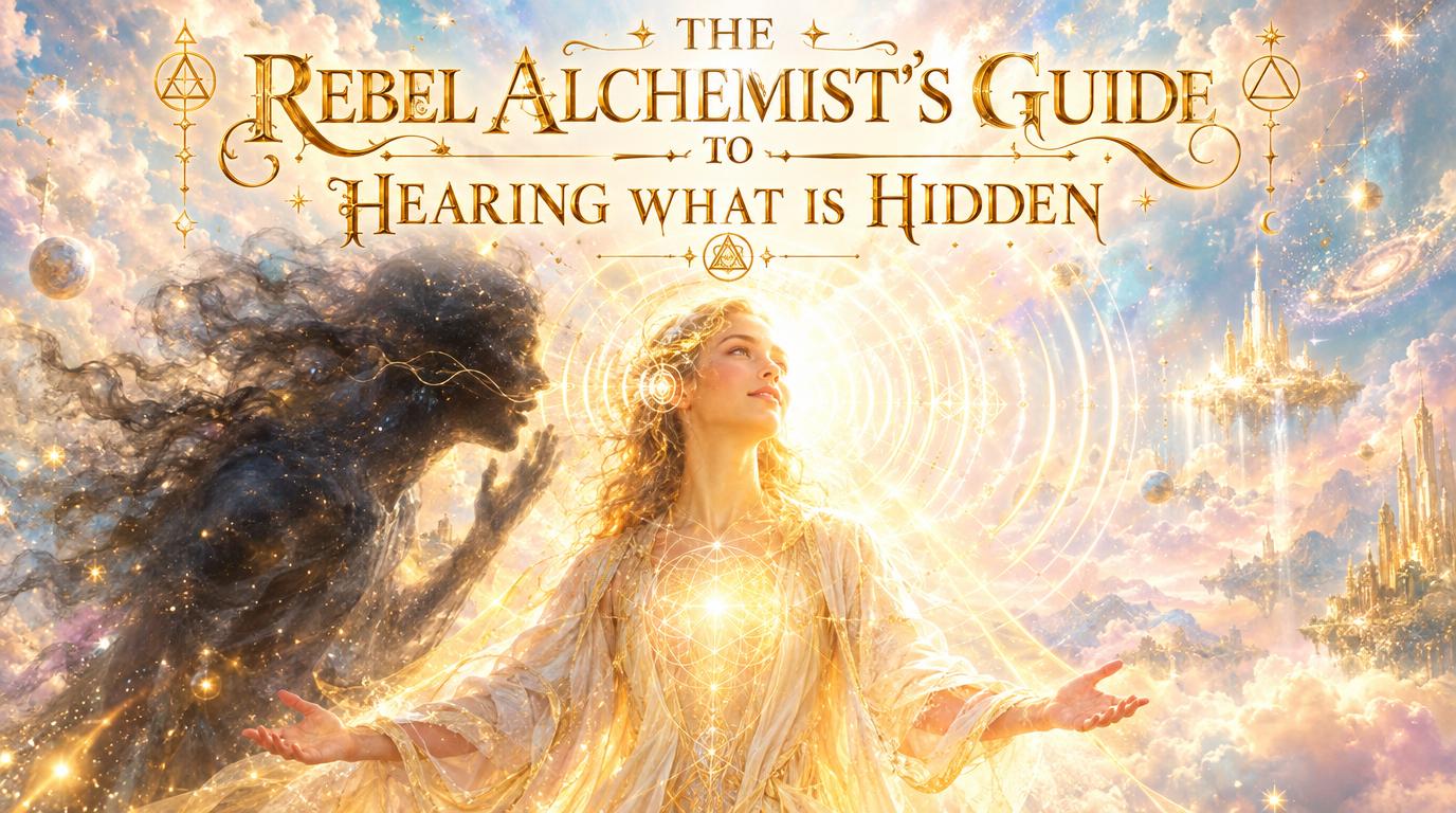 The Rebel Alchemist's Guide to Hearing What's Hidden